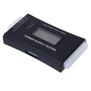 Digital LCD Strömförsörjning Tester Dator 20/24 Pin kolla snabb Effekt Spänning Tester och Diagnostiska Verktyg för ATX-BTX-ITX