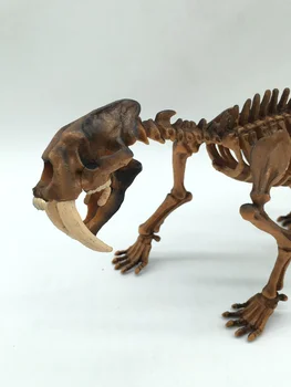 Dinosaurie Arkeologiska Utgrävning Fossila Skelett Montering Modell 24 cm för Barn Leksak