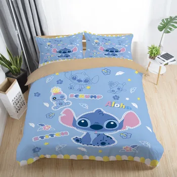 Disney Sy Sängkläder Uppsättningar Twin Full Drottningen Kungen Tecknat påslakan Örngott Ark Bed Påslakan Set för Barn och Vuxna