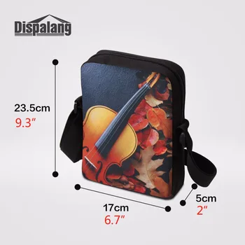 Dispalang Casual Väska Kula Gun 3D-Utskrifter Kvinnor Crossbody Väskor Damer axelväskor Kvinnliga Mini-Handväska Bolsos Mujer