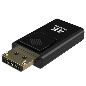 Displyport till HDMI-hdmi 4K-Max 2.0 b-Adapter Hona till Hane DP till HDMI Converter 2K Video Audio Kontakt MOSHOU