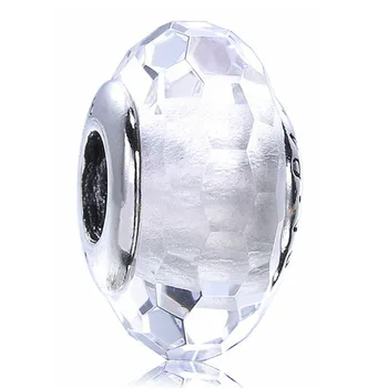 Diy Charms Fascinerande Skimmer Tropiska Hav Kricka Facetterade Murano Glas 925 Sterling Silver Pärlor Passar Smycken Pandora Armband