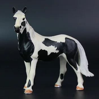 Djur Häst Modell Simulering Vilda Springare Kvartalet Clydesdale Horse Action Figurer Figurer PVC Samling Leksak