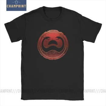 Doom Hagel Kult Män T Shirt Retro Spel Conan Barbaren Thulsa Orm Vintage Tröja Kort Ärm T-Shirts I Bomull Nytt