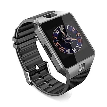 DZ09 Skärm Smart Klocka med Kamera Bluetooth-Armbandsur SIM-Kort Smartwatch för Ios och Android Telefoner som har Stöd för Flera Språk