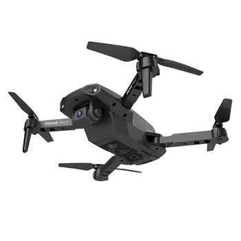 E99 Pro RC Drone 4K HD-Vidvinkel Kamera Håll Höjd Hopfälld Drönare wi-fi trådlöst Lan Direktsänd Video i realtid Transmissiom RC Helikopter Dro
