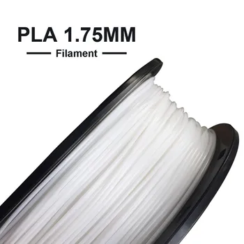 EasyThreed 3D-Skrivare PLA-Filament 1.75 mm Glödtråden Dimensionell +/-0.05 mm 1 KG Vit 3D-Plast Material För RepRap