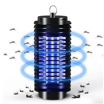 Elektriska Mosquito Killer USB-Elektrisk Mosquito Killer Lampa Fotokatalys Mute Hem LED Bugg Zapper Insekt Fälla Radiationless