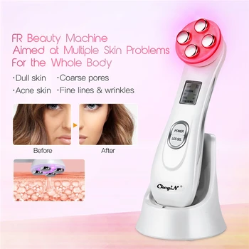 EMS Mesotherapy RF (Radio Frekvens Ansikte Skönhet Massager + Professional Hot Facial Ångaren Bastu Bubbelpool Nano Mist Deep Pore Cleanser