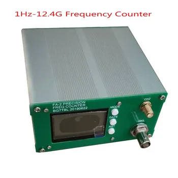 FA-2 1Hz-12.4 GHz-Counter Kit Frekvens Meter Statistisk Funktion 11 bitar/sek + Power Adapter