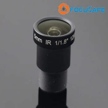 Focusafe 7,2 mm Icke snedvriden 10Megapixel Action Kamera CS-Mount-Objektiv