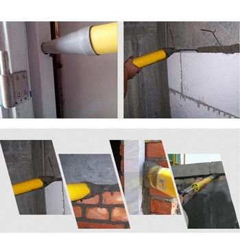 Fogmassor Gun Pekar Tegel Injektering Murbruk Spruta Applikator Verktyg för Cement kalk Vägg Fönster Fylla funktionen