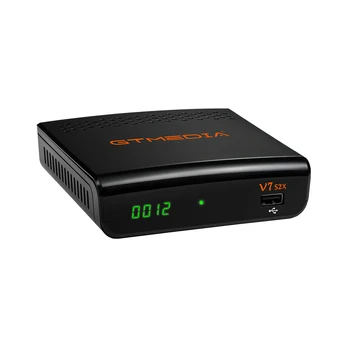 Freesat V7 super-receptorn satellit-1080P HD DVB-S2-Mottagare EU USA Plug Set-Top Box med Fjärrkontroll &HDMI-Kabel