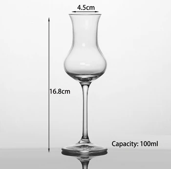 Fri Frakt 4ST 100 ml Tulip Glas Champagne Glas Whisky Glas Nosing Copita Glas Set av 4