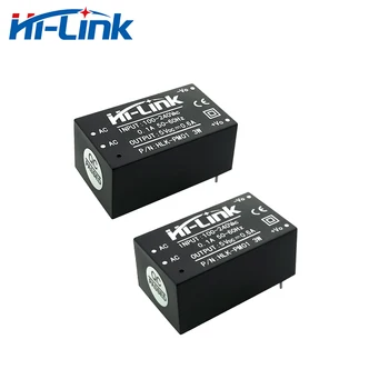 Fri frakt 5st/massa nya Hi-Link ac dc 5v 3w mini-modul strömförsörjning 220v isolerade switch-läge intelligent modul HLK-PM01