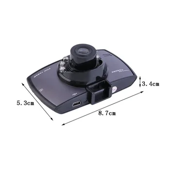 Främjandet av hög kvalitet Bil DVR G30L Bil Camera Recorder Dash Cam G-sensor IR mörkerseende