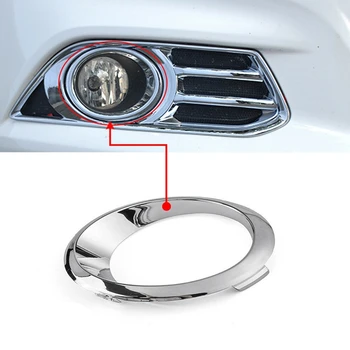 För Ford Fusion Mondeo 2013-2016 Chrome Framför Dimma Ljuset att Täcka Bezel Trimma Ring LH och RH Par