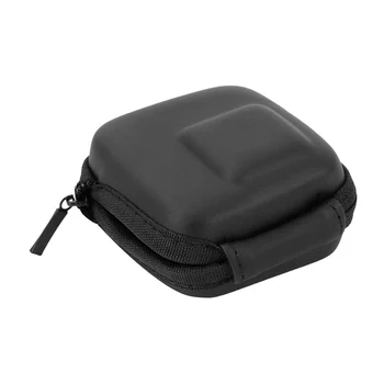 För GoPro Hero 7 6 5 Svart Mini EVA Skyddande förvaringsväska Väska Box Mount för Go Pro Hero 5 6 7 Svart Silver Tillbehör