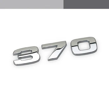 För Honda Avancier 370 Turbo AWD 3D-DIY-Brev Klistermärke Bagageluckan Svans Dekal Metall Krom Dekal Bil Återmontering Emblem för Exteriör