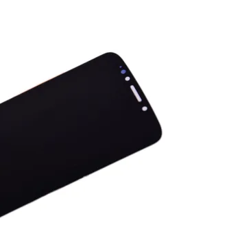 För Motorola Moto E5 Plus Lcd-Skärm Touch Glas Digitizer Montering med ram 6.0