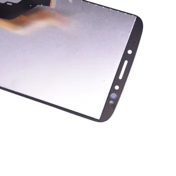 För Motorola Moto E5 Plus Lcd-Skärm Touch Glas Digitizer Montering med ram 6.0