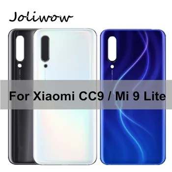 För Xiaomi Mi CC9 batteriluckan Ryggen Glas Panel Bakre Dörren Mi9 Lite Bostäder Fall Ersätta För Xiaomi CC9 Batteri Back Cover