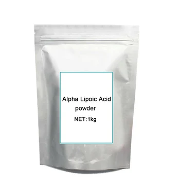 GMP-Fabriken producera produkter av hög kvalitet alpha lipoic acid pulver 1 kg fri frakt