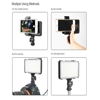 GODOX M150 LED-Ljus 5600K Vit Färg Led-panel Selfie Lampa för Iphone Smarta Telefonen Video Kamera maquiagem