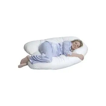 Graviditet Pillow - Sida Sleeper Gravida Kvinnor Sängkläder Full Body U-Formade Långa Sova Multifunktionella Moderskap Kuddar