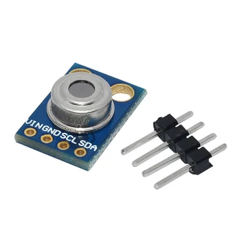 GY-906 MLX90614 MLX90614ESF beröringsfri Ir-Temperatur Sensor Modul IIC Gränssnitt IR-Sensor är Kompatibel för arduino