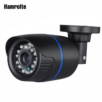 Hamrolte ONVIF-IP-Kamera 2,8 mm Objektiv Vidvinkel 1080P Offentlig Nightvision Övervakning IP Kamera med rörelsedetektor fjärråtkomst