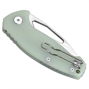 Harnds 2019 CK6120 Tätning Folding Pocket Knife AUS-8 Blad G10 Handtag Överlevnad Utomhus Camping Jakt Taktiska EDC Frukt Kniv