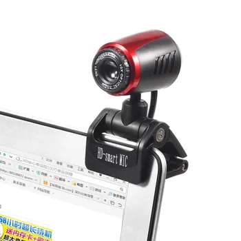 HD-Webbkamera med Inbyggd Mikrofon USB-Drivrutinen Gratis Dator Web Kamera för Windows 10 8 7 XP