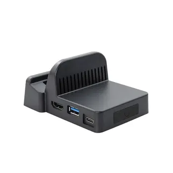 HDMI-kompatibel Laddning för Ipod Fäste HDMI-kompatibel Video Konvertering Laddning Laddare Bas för Nintend Byta Värd