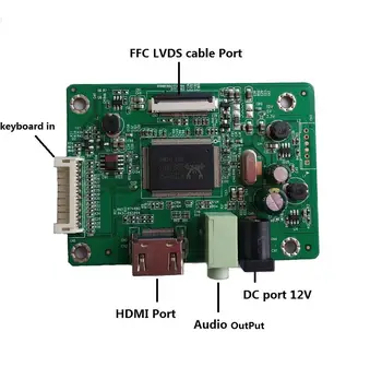 HDMI LED EDP Controller board kit mini för 13.3