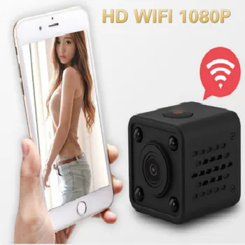 HDQ9 wi-fi trådlöst Lan Mini-Kamera med 1080P Full HD-Trådlös Videokamera med Night Vision rörelsesensor DV DVR-Audio Video Recorder Mikro-Kamera