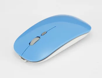 Helt Nya Slim Med 2,4 G Trådlös Mus Ergonomisk Fotoelektriska Uppladdningsbar Mus Office Tyst Mus 1600dpi Dator Gaming Mouse