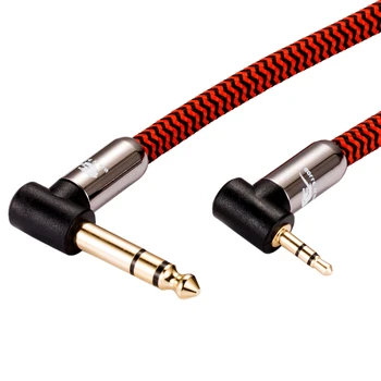 Hifi-Ljud Kabel-Mini-Jack 3,5 mm Stereo-6,35 mm 1/4