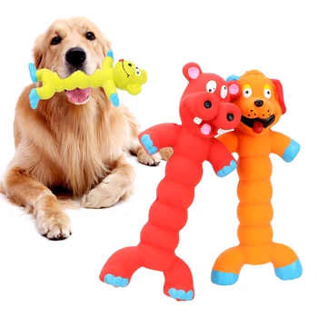 HOOMIN Hund Leksaker Djur Form Gummi Pipande Ljud Toy Valp Pet Spela tuggleksaker Kreativa Hundar Katter som Husdjur Leveranser