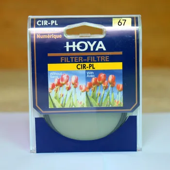 HOYA 67mm CPL CIR-PL Smal Ring Polarisatorn Filter Digital-Objektiv, Beskyddare