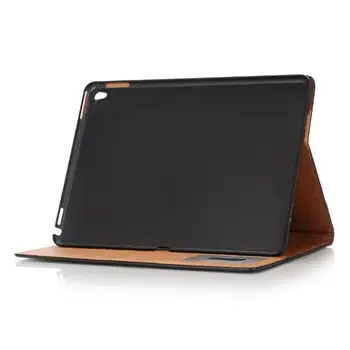 Hybrid Design fodral för iPad Pro 9.7 Flip Case PU Läder Lyx Funda för Pad Pro 9.7 Business Book Smart Cover Magnetiska Tablett