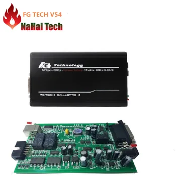 Hög Kvalitet FG tech V54 FGtech Galletto 4 Master v54 FG Tech med BDM Funktion ECU Chip Tuning Verktyg