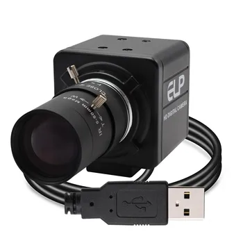 Höghastighets USB-Kamera med 1080P HD-MJPEG 60fps/120fps/260fps UVC OmniVision OV4689 CMOS-USB PC Webcam Kameran Med Justerbart CS-Lins