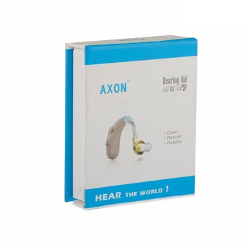 Hörapparat för äldre axon B-13 (ljud förstärkare, öronkrok)