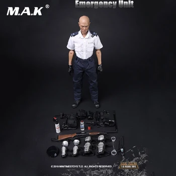 I lager Mini gånger leksaker 1/6 Modell Soldater Figur Leksaker Hong Kong Polisen Samling M020