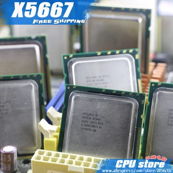 Intel Xeon X5667 CPU-processor /3.06 GHz /LGA1366/12MB/ L3 95W Cache/Quad Core/ server CPU Fri Frakt , det är, sälja X5647