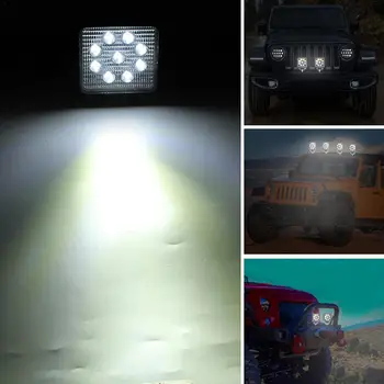 IP67 Vattentät Off - Road Fordon Spotlight Bil-Strålkastare, LED-Light Truck Lätt Gaffeltruck Ljus