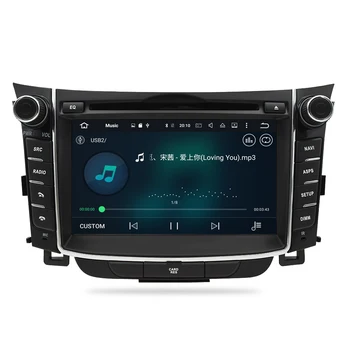 IPS-Android 10.0 Bil DVD Stereo Radio GPS-Multimedia Spelare För Hyundai i30 Elantra GT 2012 2013 2016 Auto Navigation