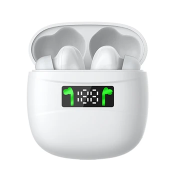 J3 PRO Hörlurar TWS Bluetooth 5.2 Hörlurar Trådlösa Hörlurar Bass Stereo-LED-Display Laddningsbara Trådlösa Hörlurar