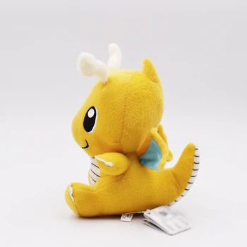 Japan-Anime Dragonite Förminskad Version Plush Docka Söt Bomull Små Dragonite Mjuk Bomull Uppstoppad Leksak För Barn Gift